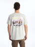 LC Waikiki Crew Neck Short Sleeve Printed Combed Cotton Men's T-shirt